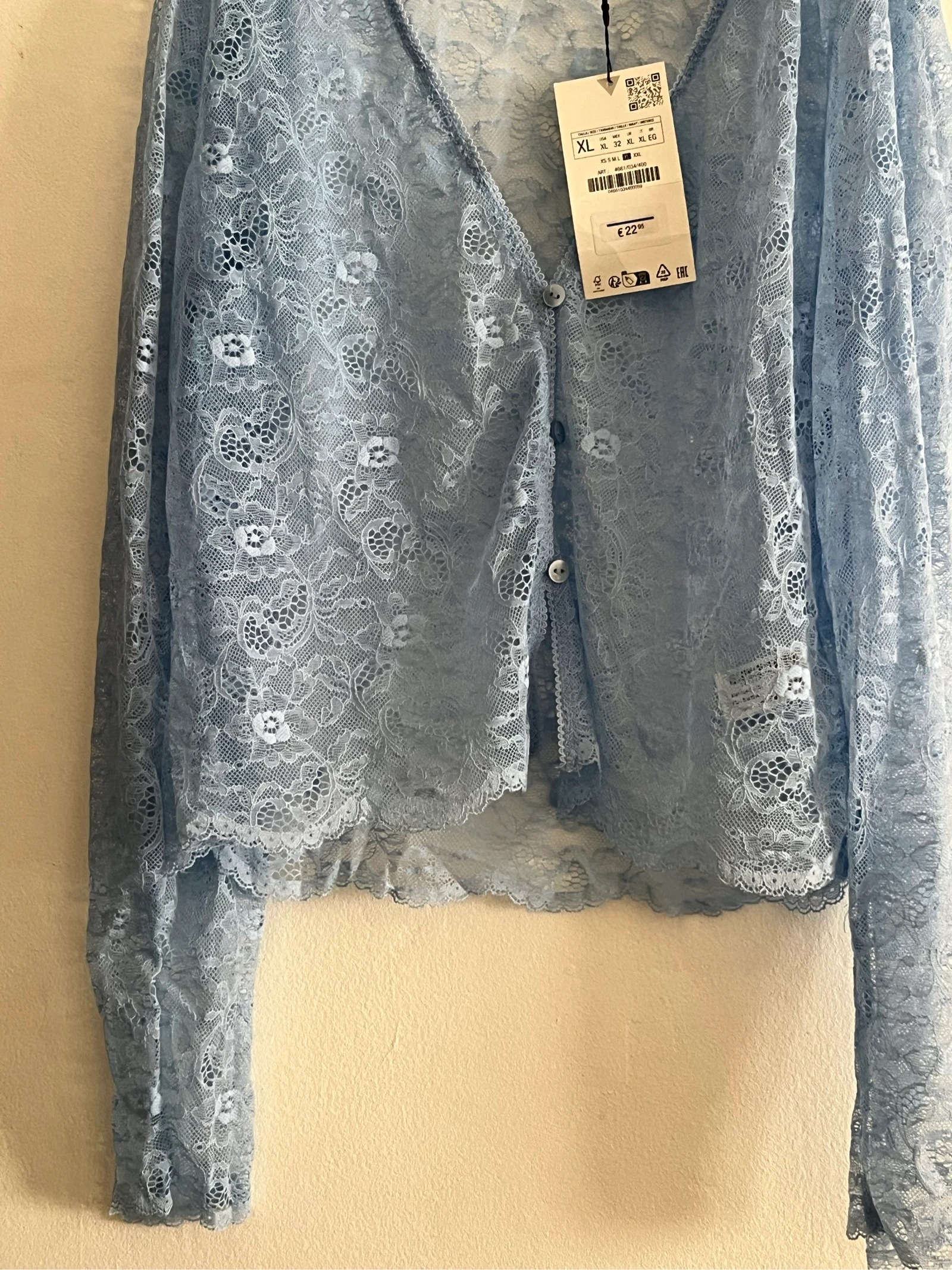 💙 Sky Blue Lace Zara Cardigan – New with Tag 💙 – photo 2